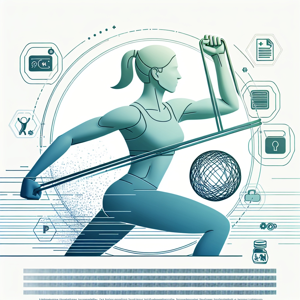 Ilustrace znázorňující téma: Cvičení a fitness