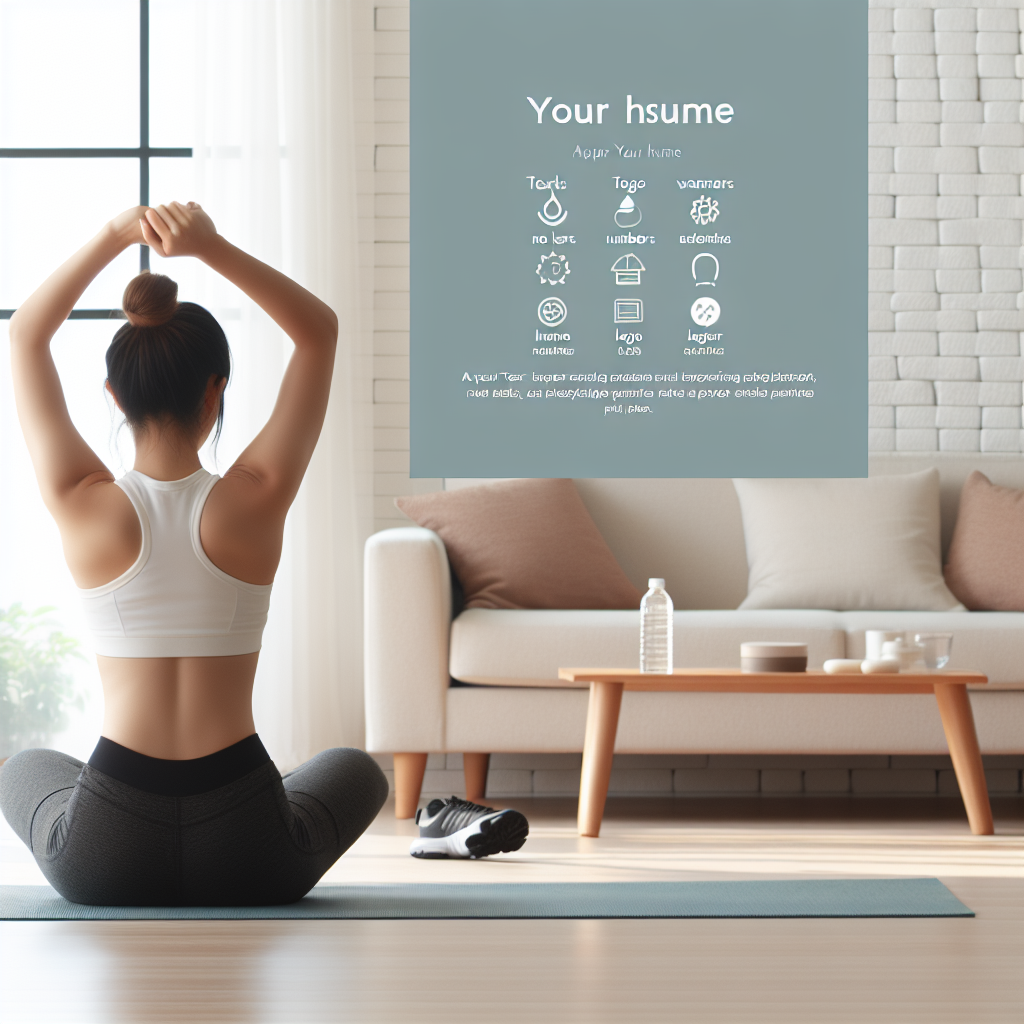 Ilustrace znázorňující téma: Zdraví a fitness