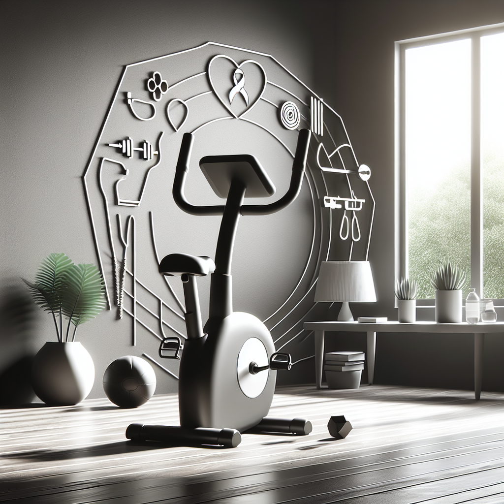 Ilustrace znázorňující téma: Fitness a cvičení