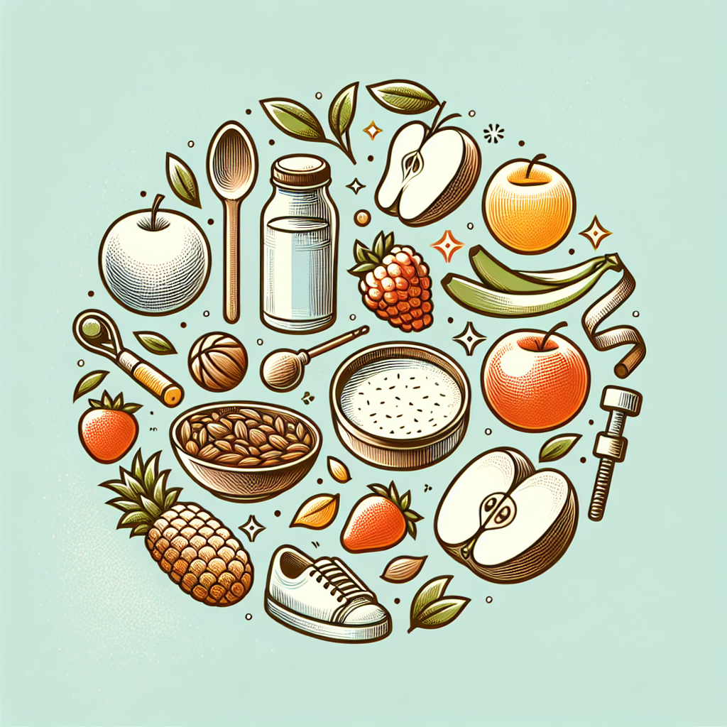 Ilustrace znázorňující téma: Zdraví a wellness