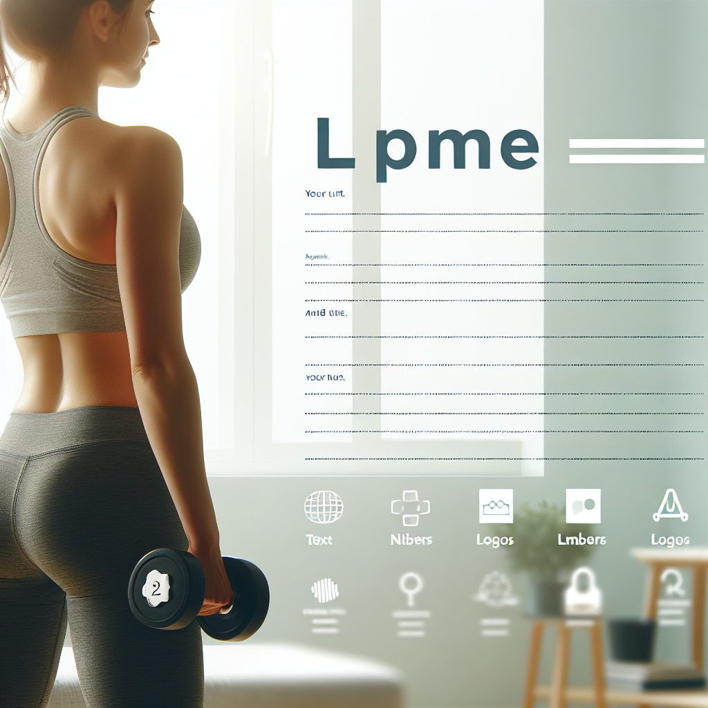 Ilustrace znázorňující téma: Cvičení a fitness