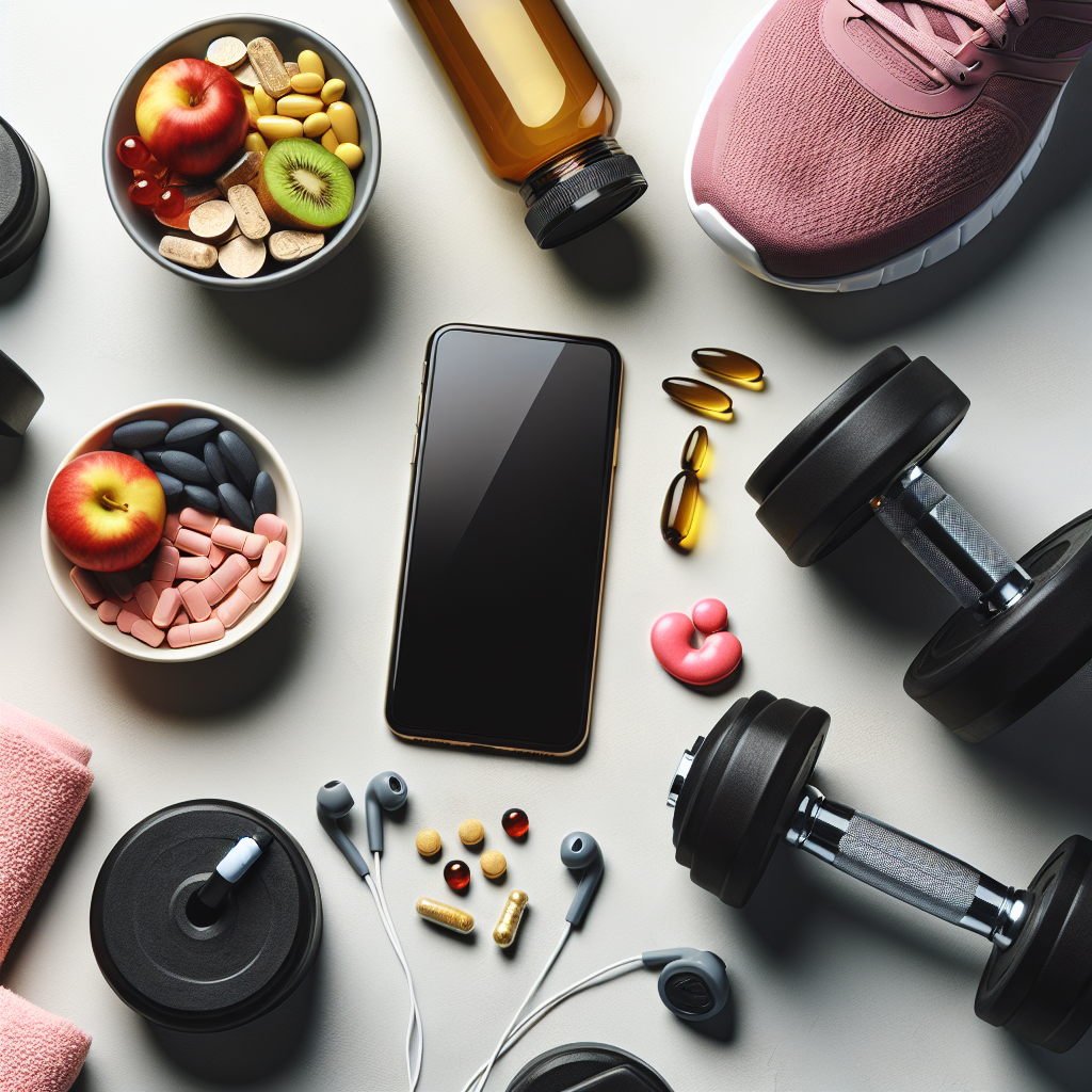 Ilustrace znázorňující téma: Zdraví a wellness