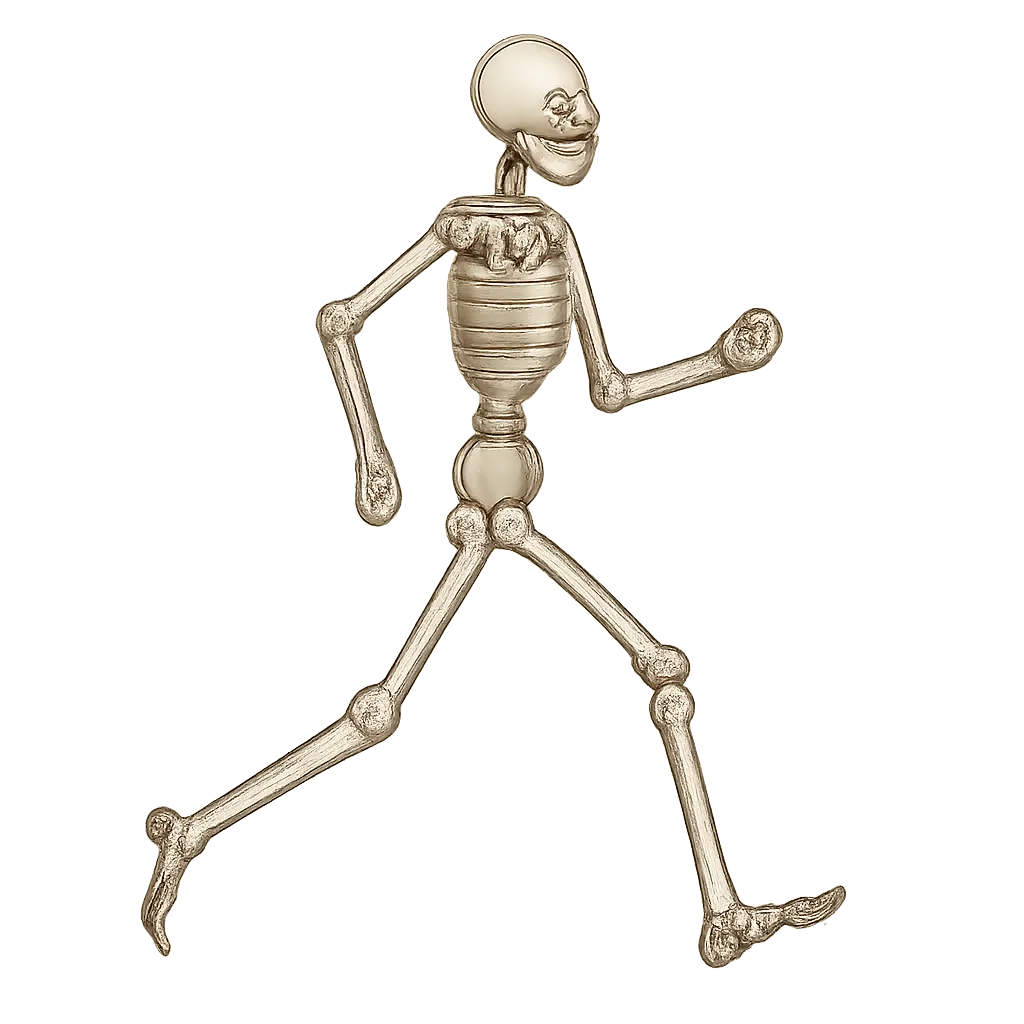 Ilustrace znázorňující téma: Osteoporóza