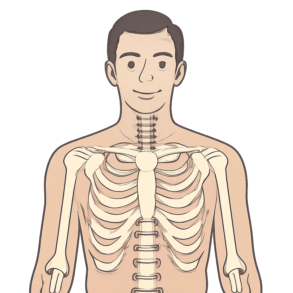 Ilustrace znázorňující téma: Osteoporóza