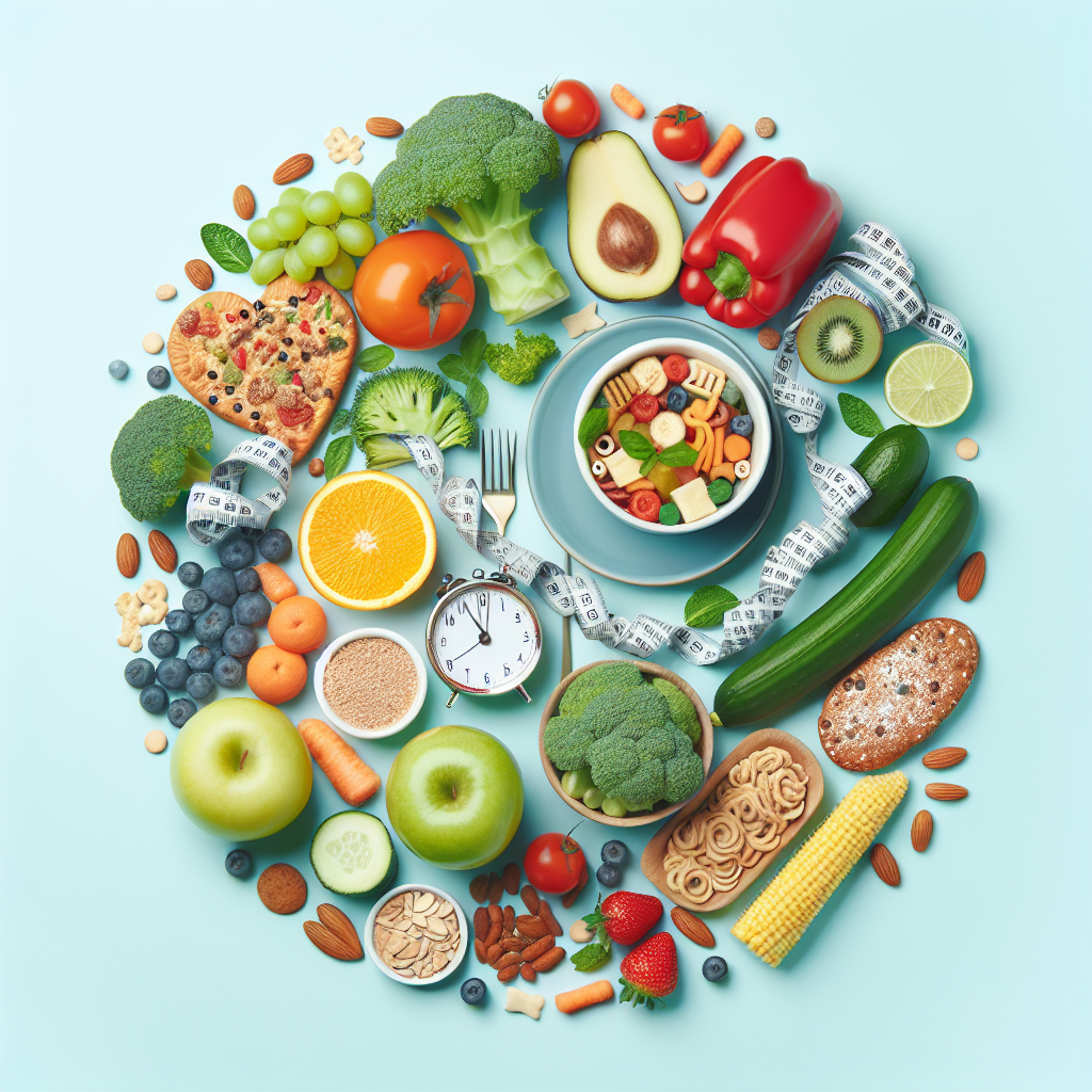 Ilustrace znázorňující téma: Hubnutí a dieta
