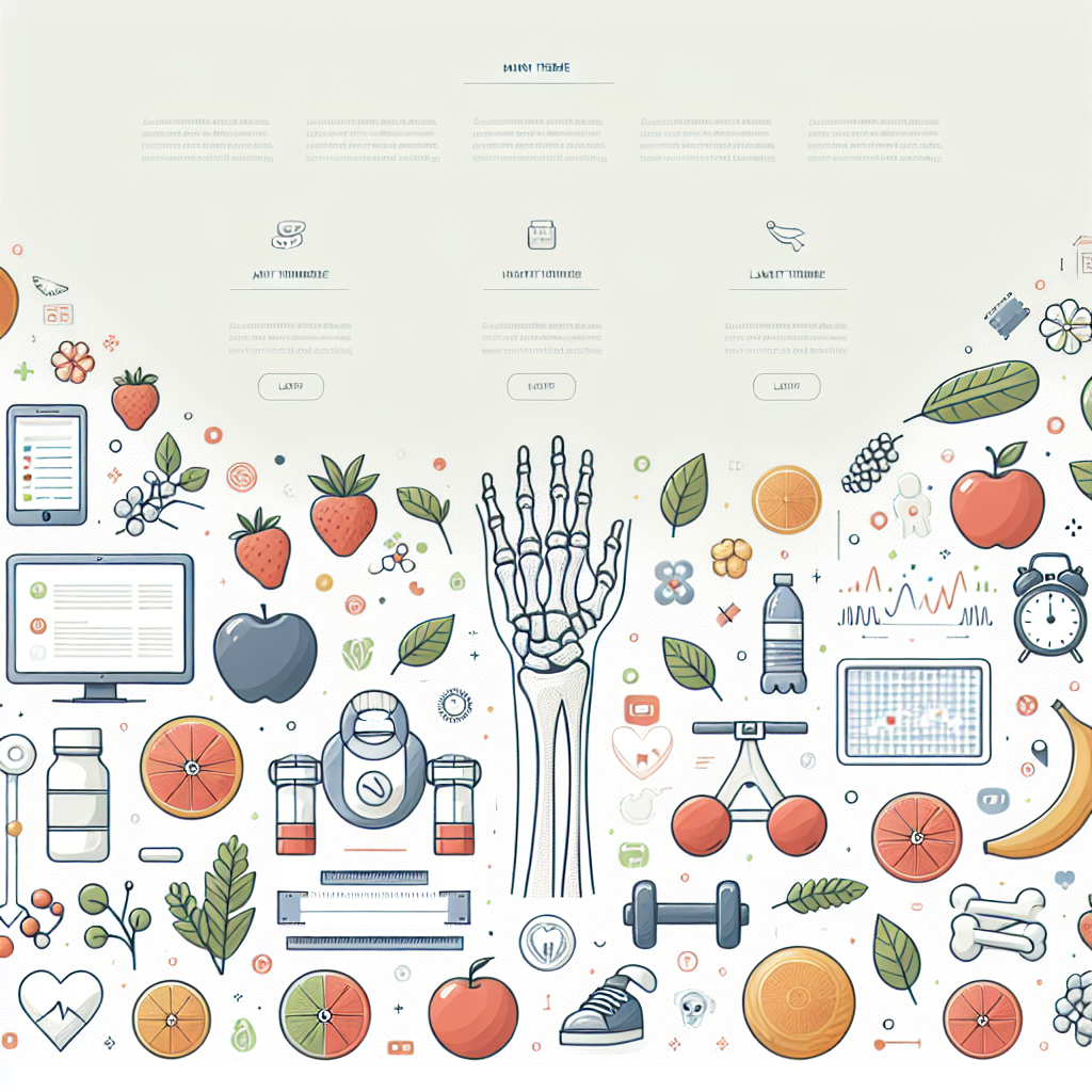 Ilustrace znázorňující téma: Zdraví a wellness