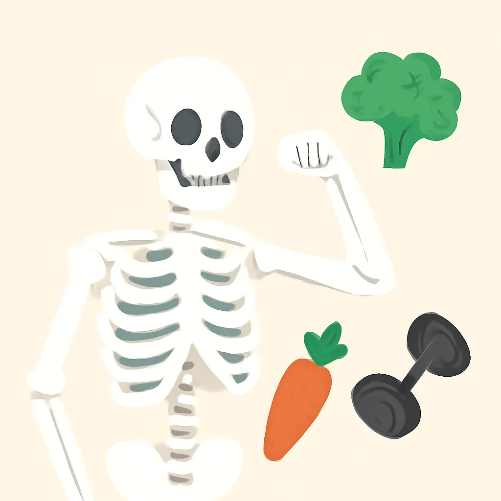 Ilustrace znázorňující téma: Zdraví a výživa