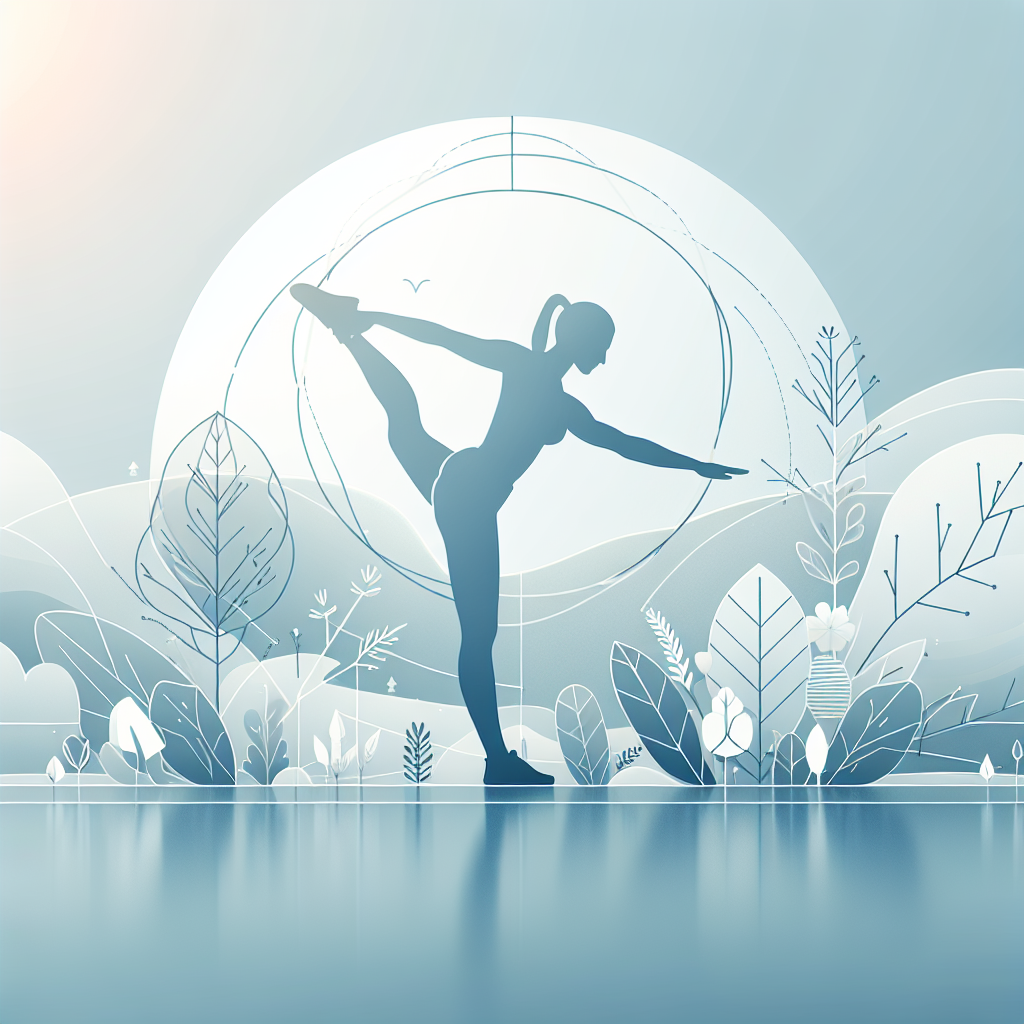Ilustrace znázorňující téma: Zdraví a wellness