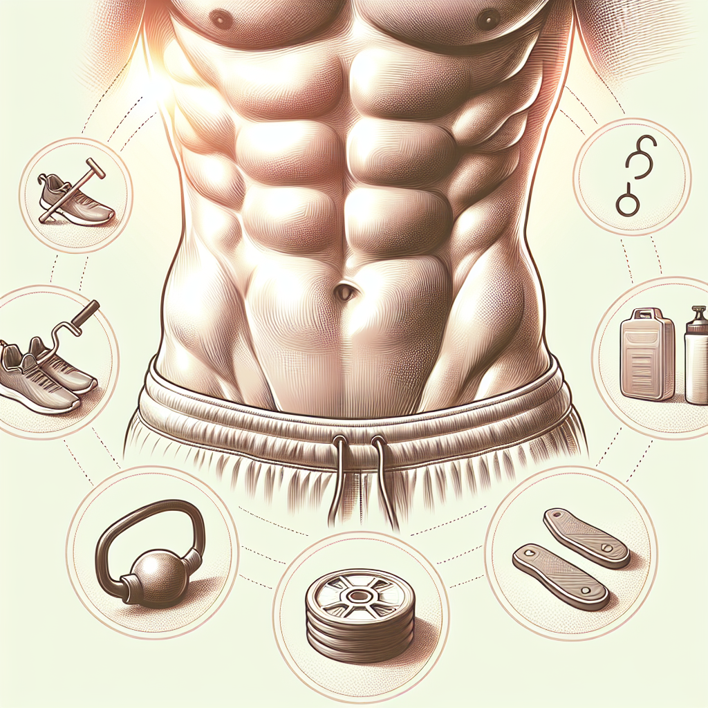 Ilustrace znázorňující téma: Cvičení a fitness