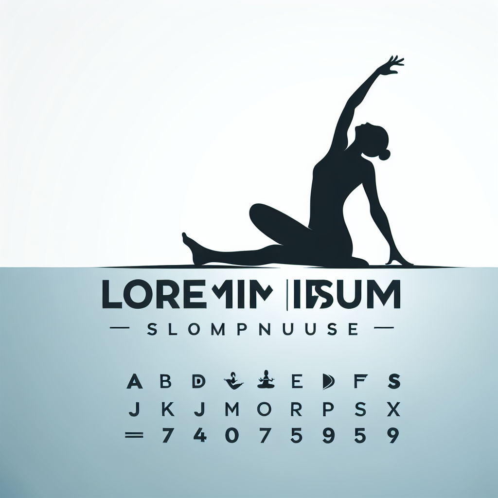 Ilustrace znázorňující téma: Jóga a fitness