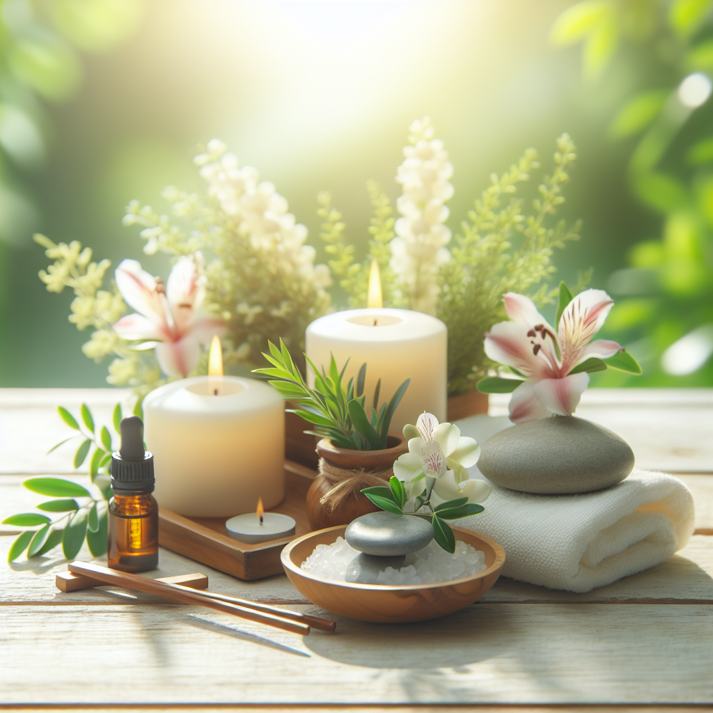 Ilustrace znázorňující téma: Zdraví a wellness