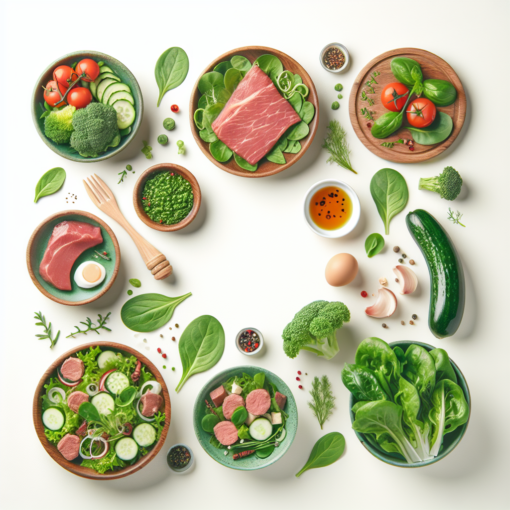 Ilustrace znázorňující téma: Keto dieta
