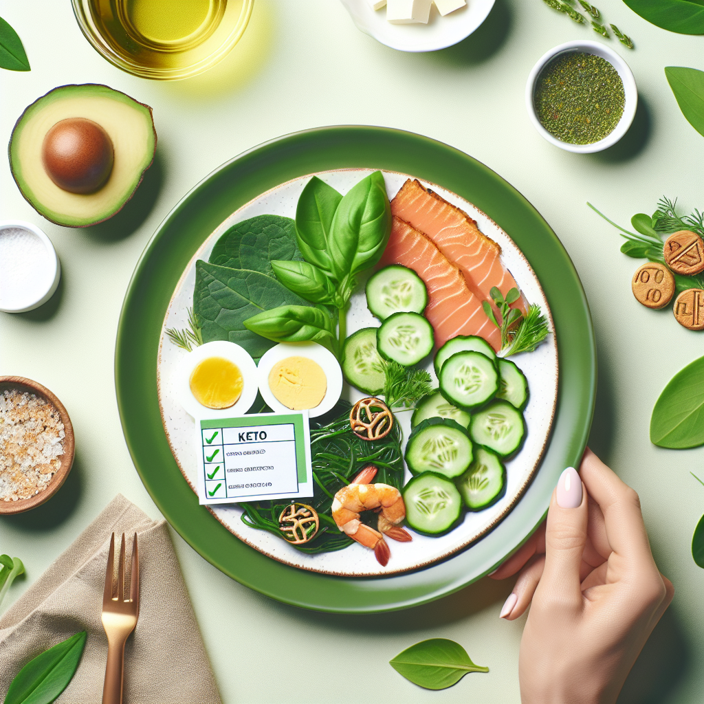 Ilustrace znázorňující téma: Keto dieta