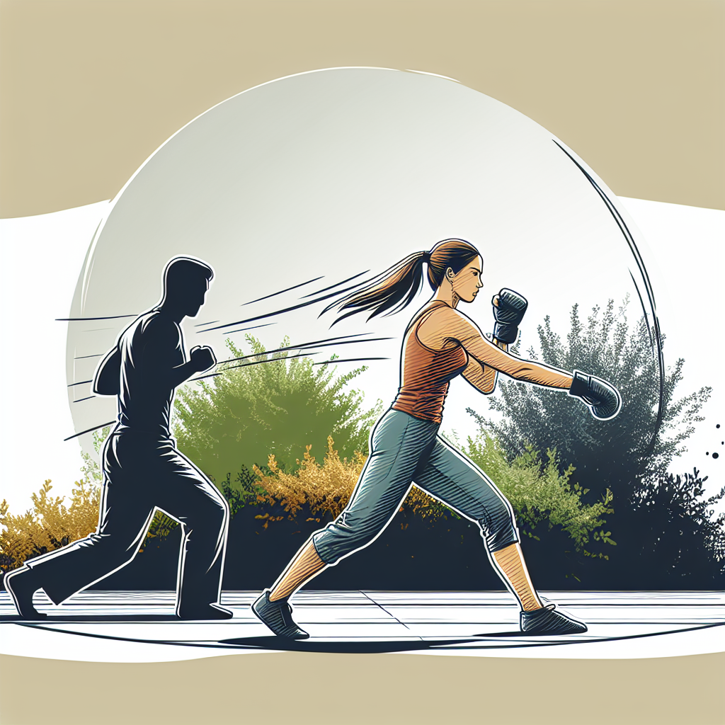 Ilustrace znázorňující téma: Zdraví a fitness