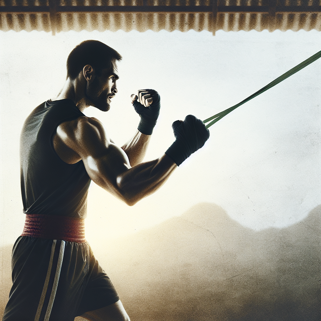 Ilustrace znázorňující téma: Kickbox a fitness
