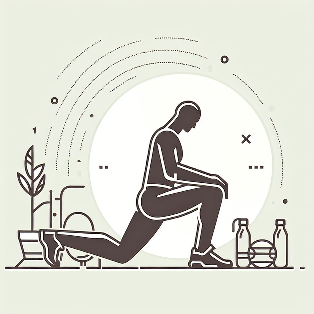 Ilustrace znázorňující téma: Cvičení a fitness