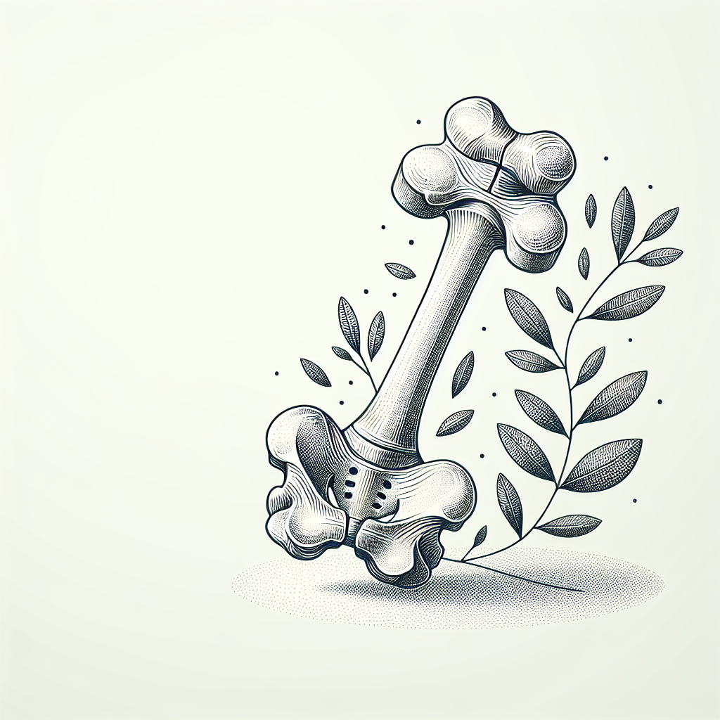 Ilustrace znázorňující téma: Osteoporóza