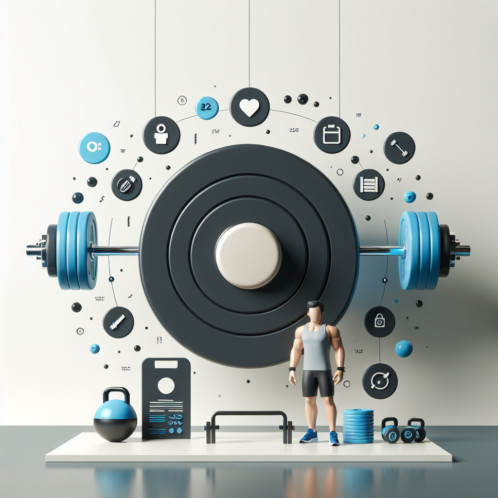 Ilustrace znázorňující téma: Cvičení a fitness