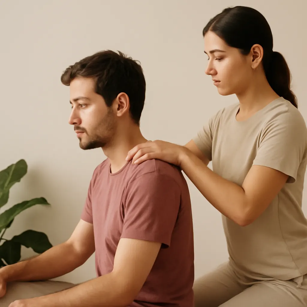 Ilustrace znázorňující téma: Zdraví a wellness
