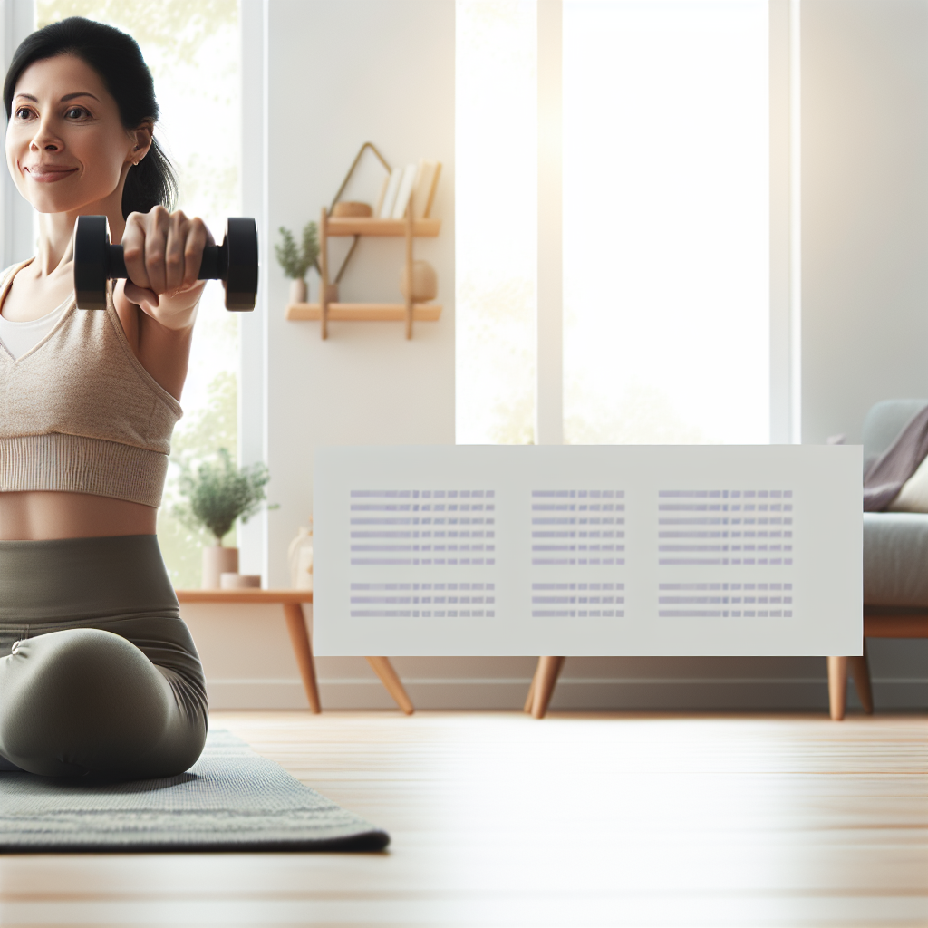 Ilustrace znázorňující téma: Cvičení a fitness