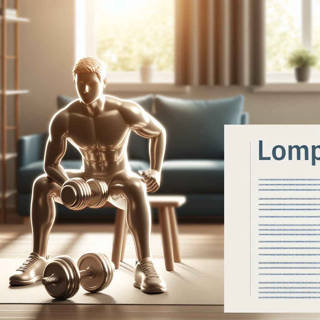 Ilustrace znázorňující téma: Cvičení a fitness