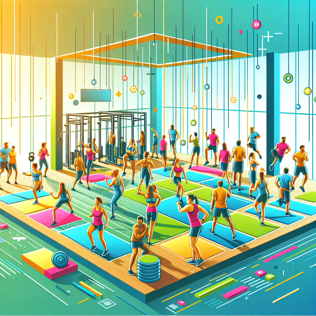 Ilustrace znázorňující téma: Fitness a zdraví