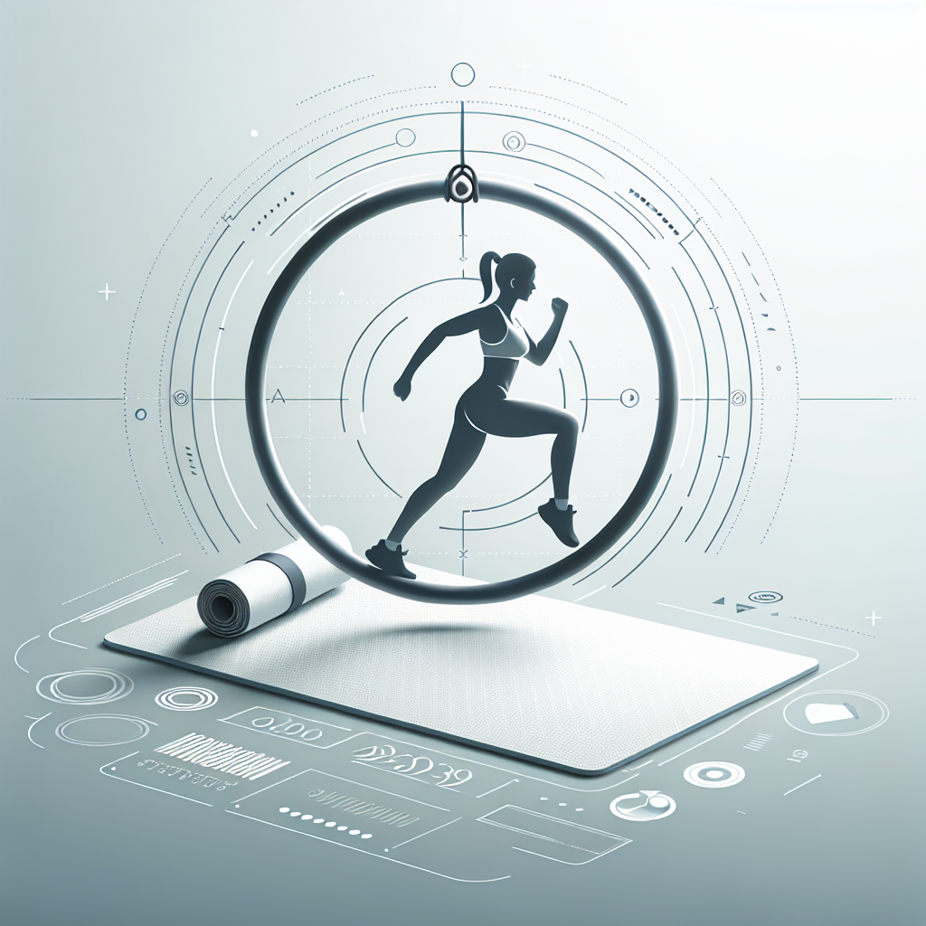 Ilustrace znázorňující téma: Cvičení a fitness