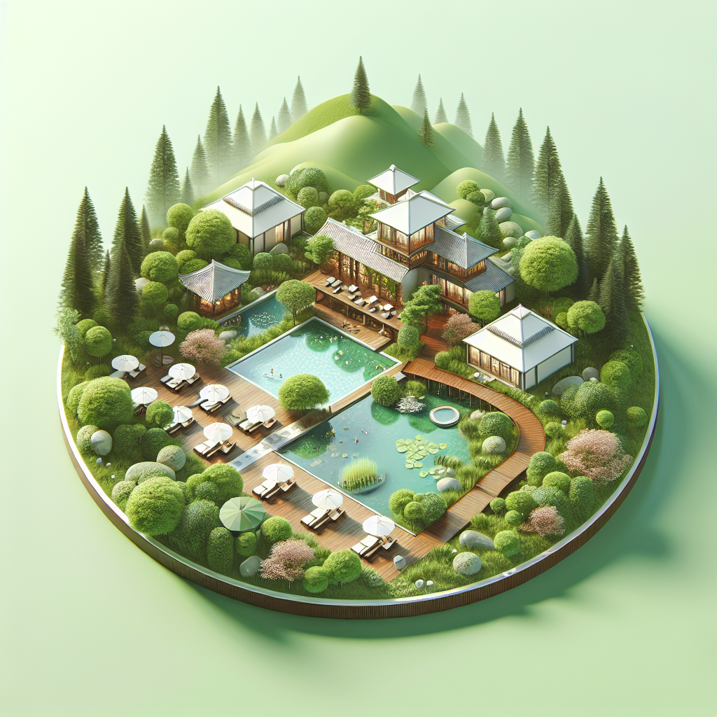 Ilustrace znázorňující téma: Zdraví a wellness
