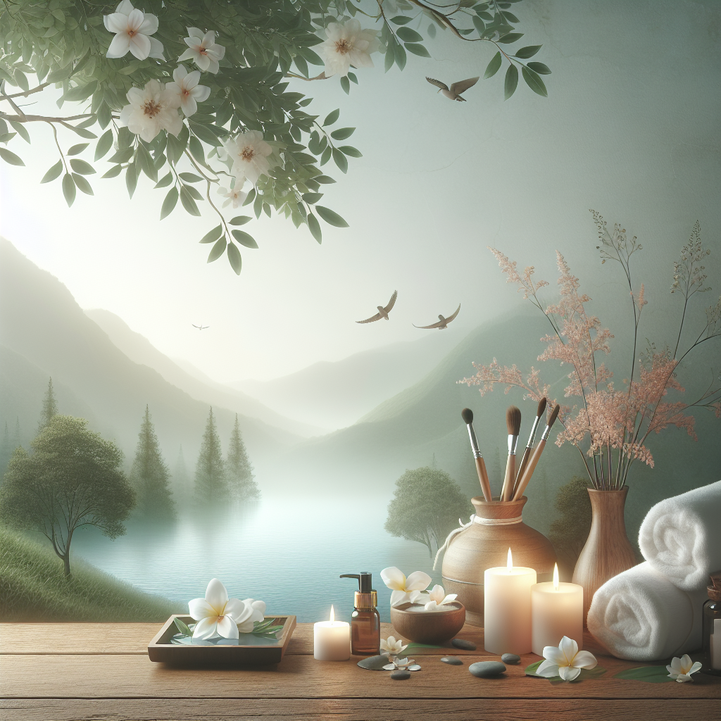Ilustrace znázorňující téma: zdraví a wellness