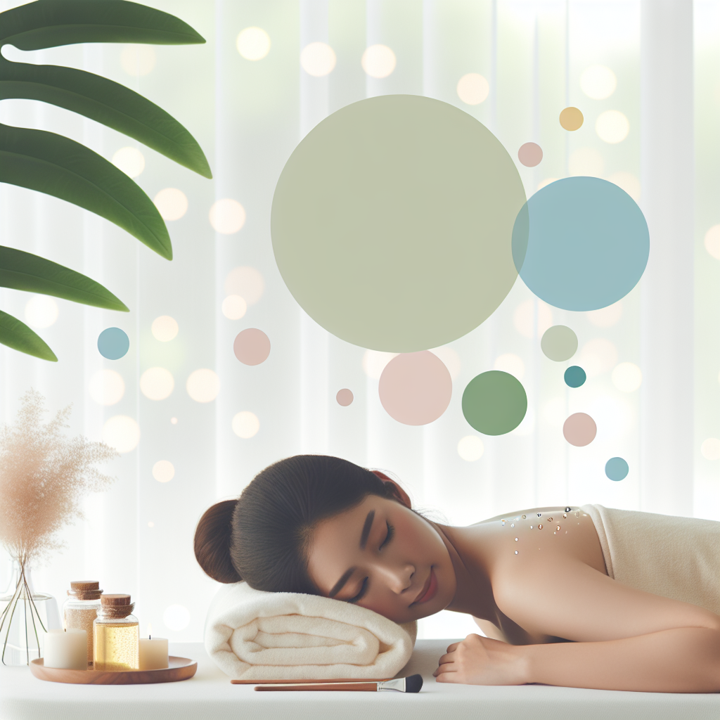Ilustrace znázorňující téma: Zdraví a wellness