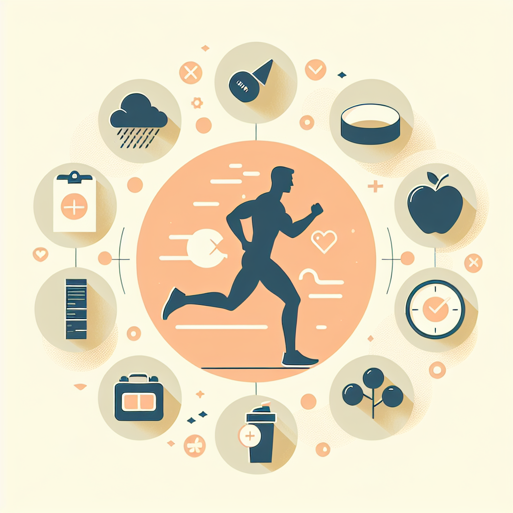 Ilustrace znázorňující téma: Zdraví a pohyb