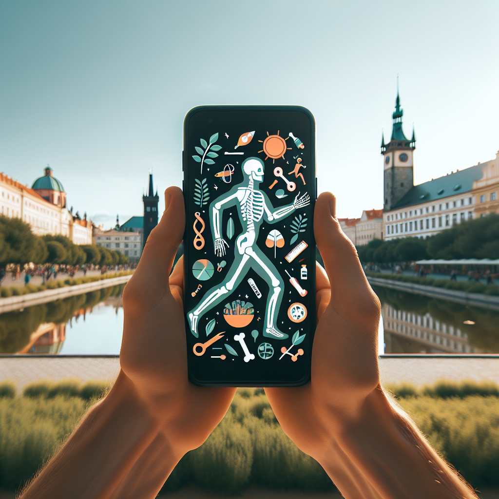 Ilustrace znázorňující téma: Zdraví a wellness
