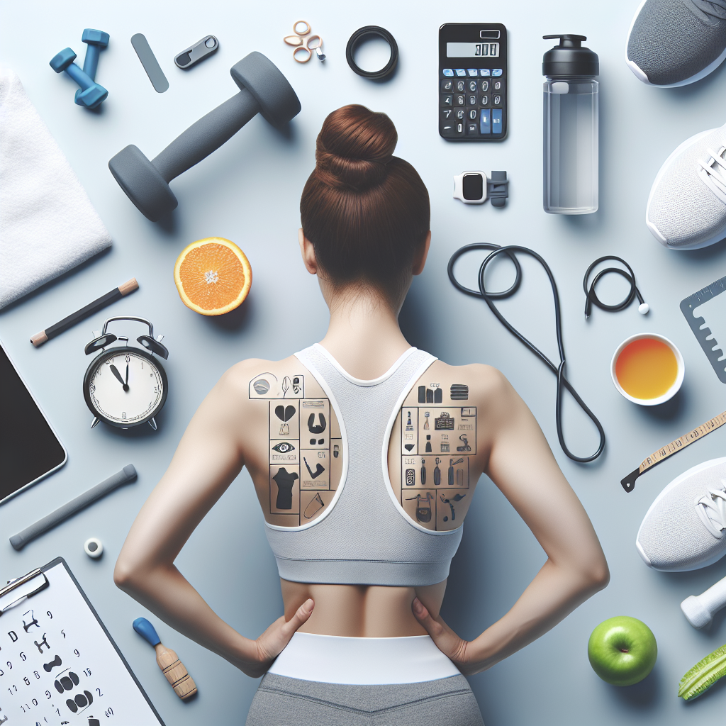 Ilustrace znázorňující téma: Zdraví a wellness