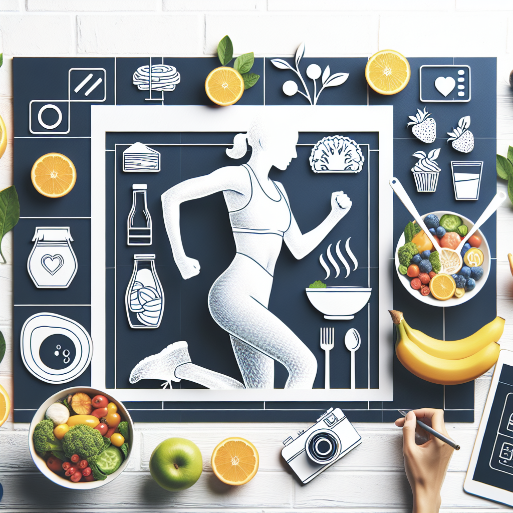 Ilustrace znázorňující téma: Zdraví a výživa