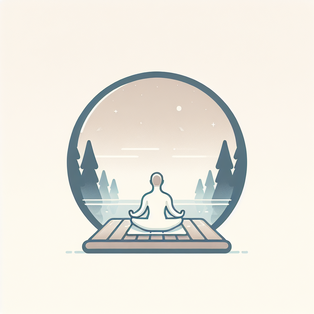 Ilustrace znázorňující téma: Zdraví a wellness
