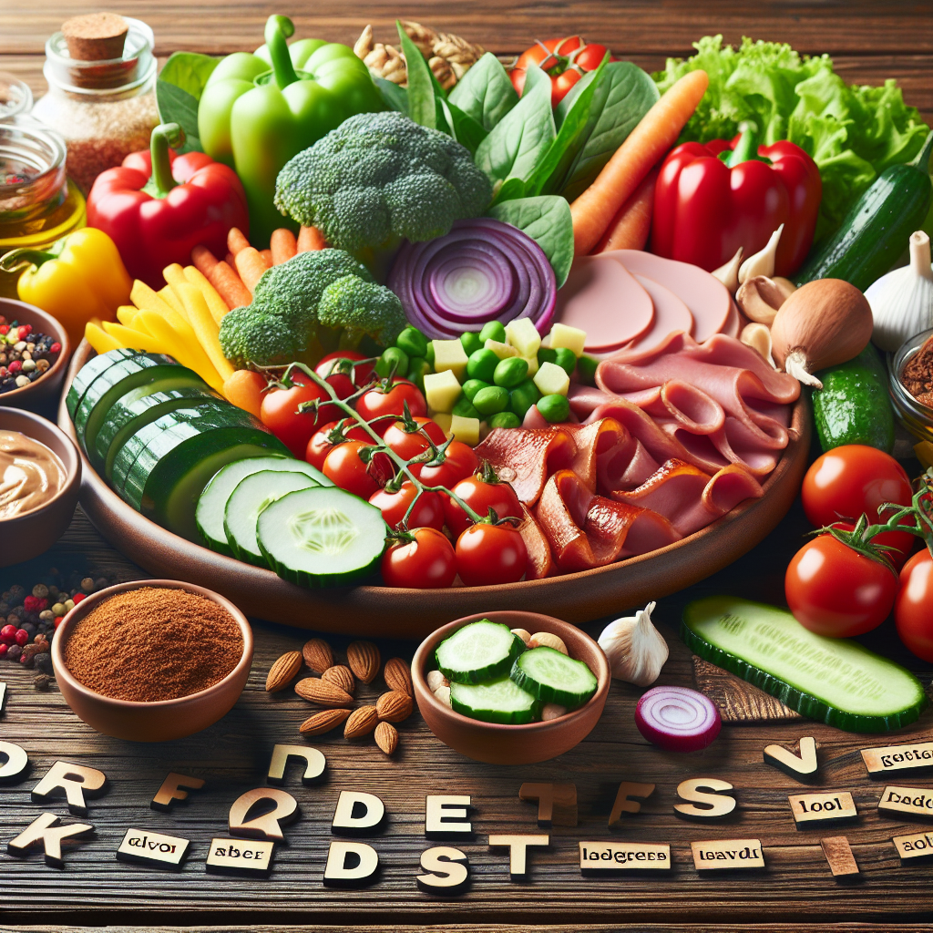 Ilustrace znázorňující téma: Dietní plány