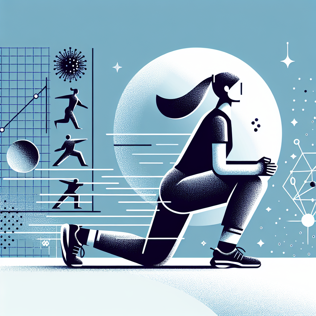 Ilustrace znázorňující téma: Zdraví a pohyb