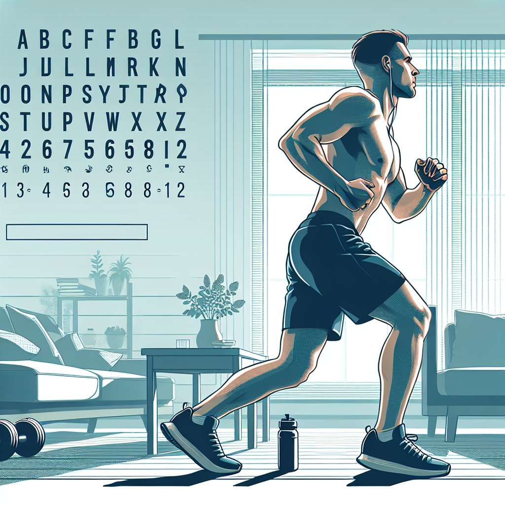 Ilustrace znázorňující téma: Cvičení a zdraví