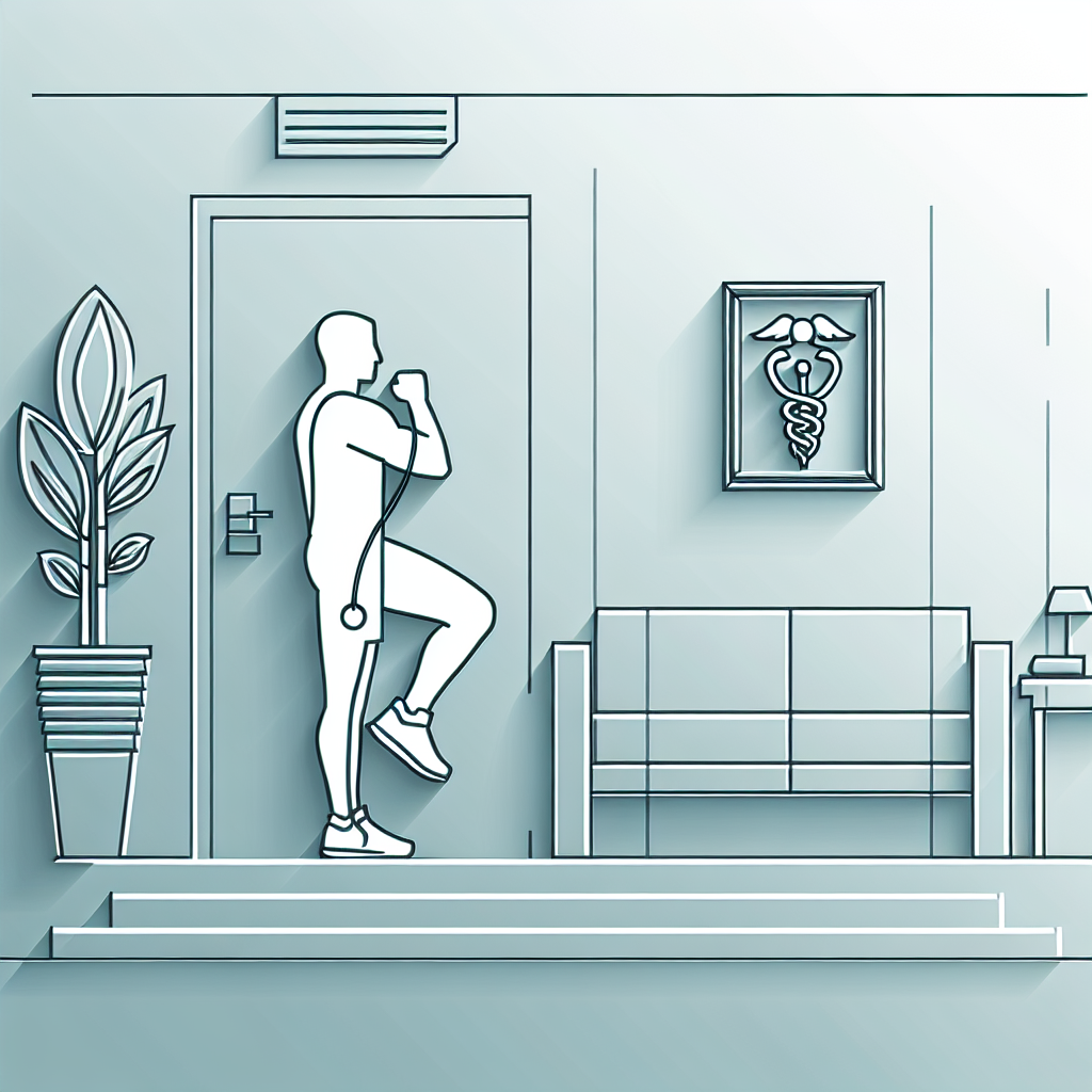 Ilustrace znázorňující téma: Cvičení a zdraví