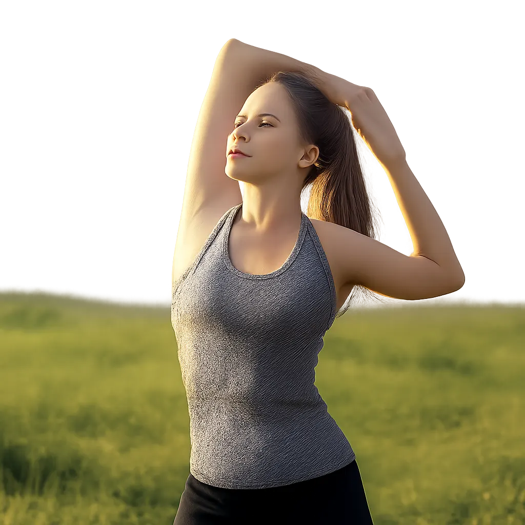 Ilustrace znázorňující téma: Zdraví a wellness
