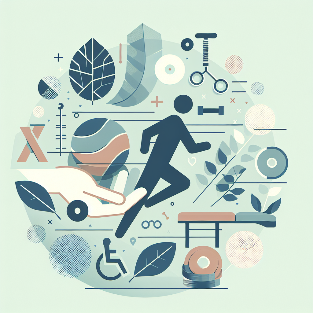 Ilustrace znázorňující téma: Zdraví a rehabilitace