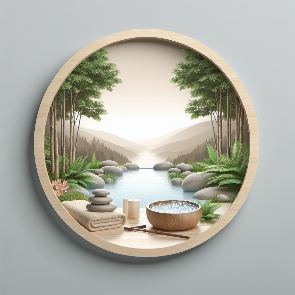 Ilustrace znázorňující téma: Zdraví a wellness