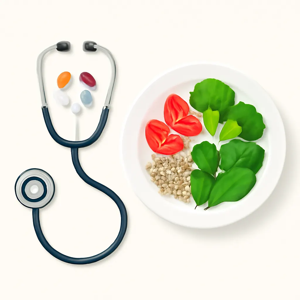 Ilustrace znázorňující téma: Zdraví a medicína
