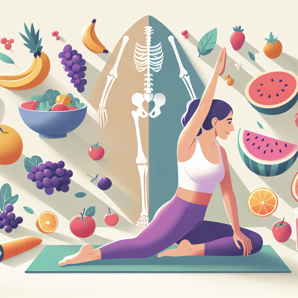 Ilustrace znázorňující téma: Zdraví a wellness