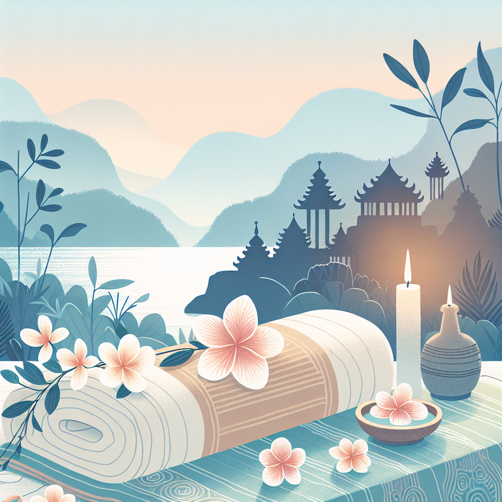 Ilustrace znázorňující téma: Zdraví a wellness