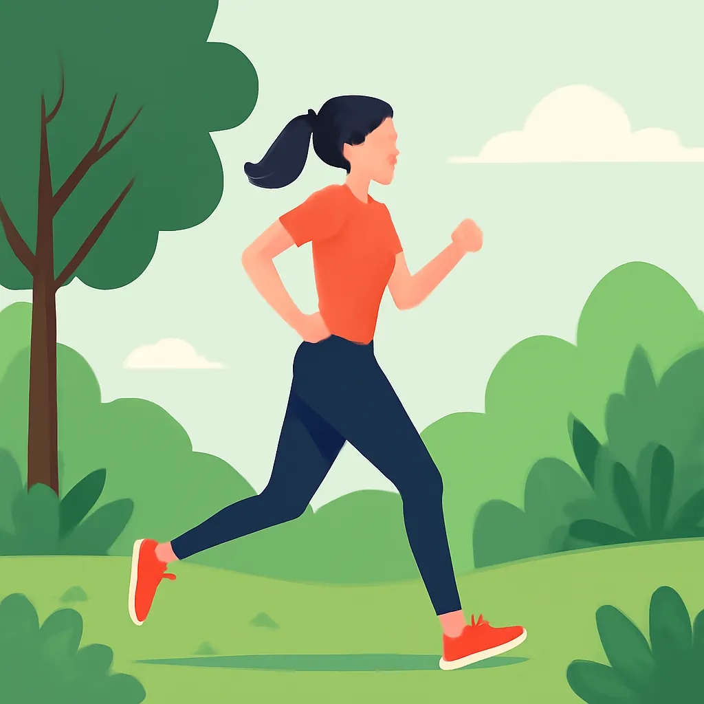 Ilustrace znázorňující téma: Zdraví a wellness