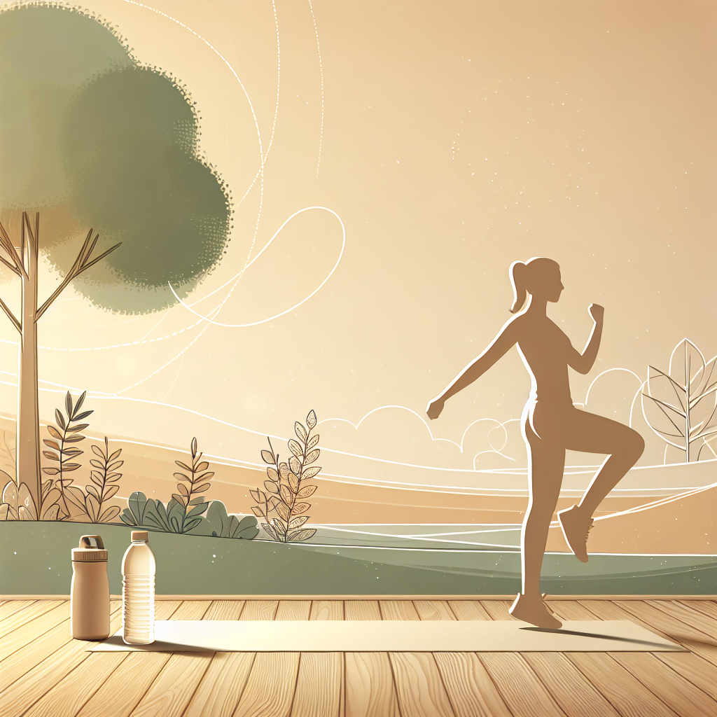 Ilustrace znázorňující téma: Zdraví a lifestyle