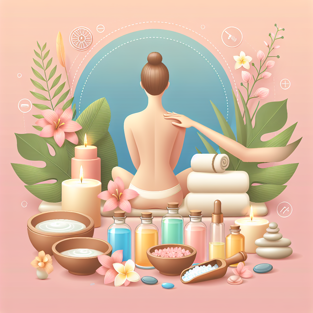 Ilustrace znázorňující téma: Zdraví a wellness