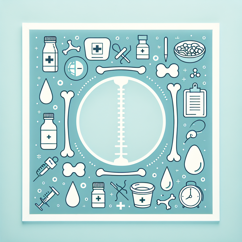 Ilustrace znázorňující téma: Osteoporóza a zdraví kostí