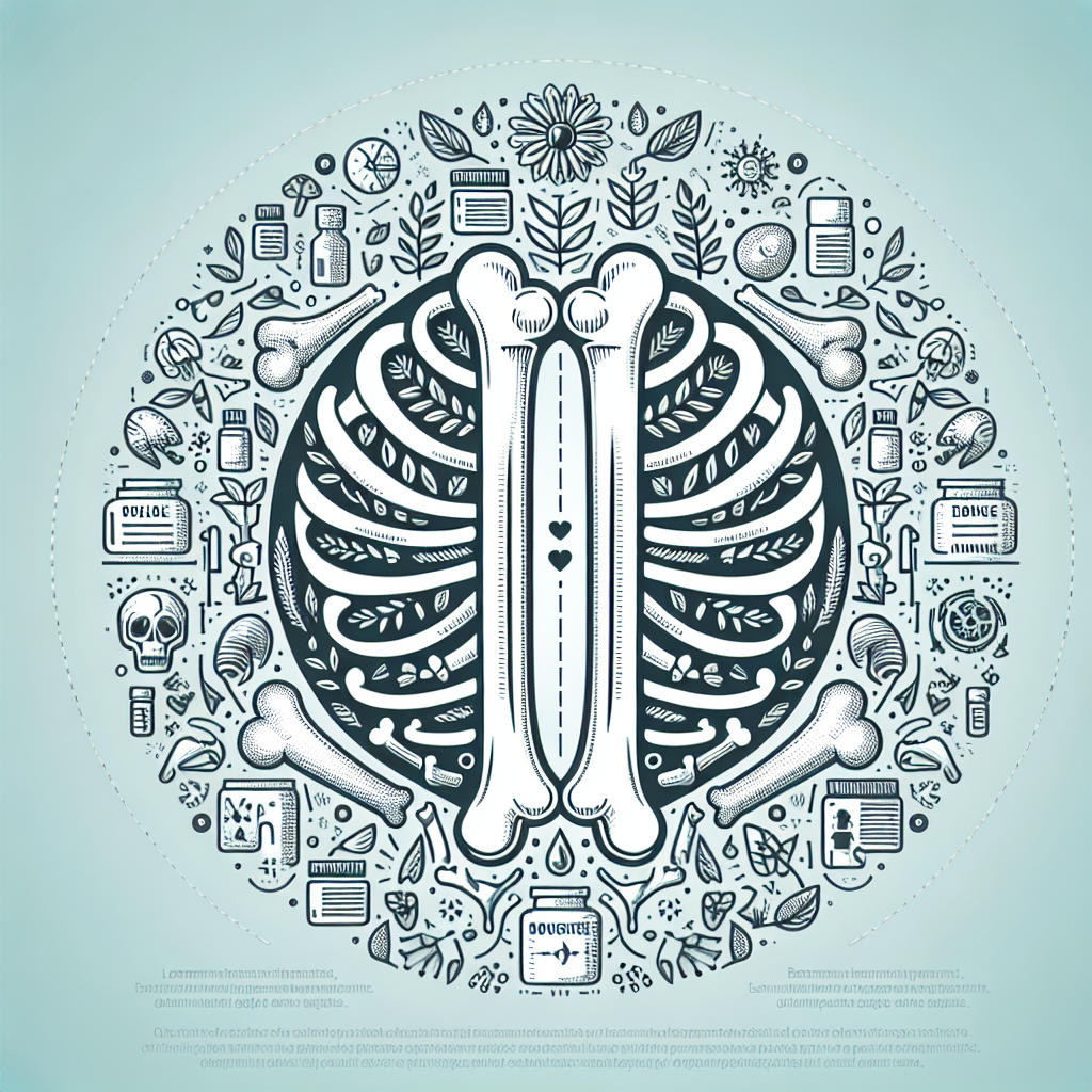 Ilustrace znázorňující téma: Osteoporóza